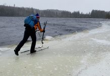 Potkukelkalla Ruovedelle